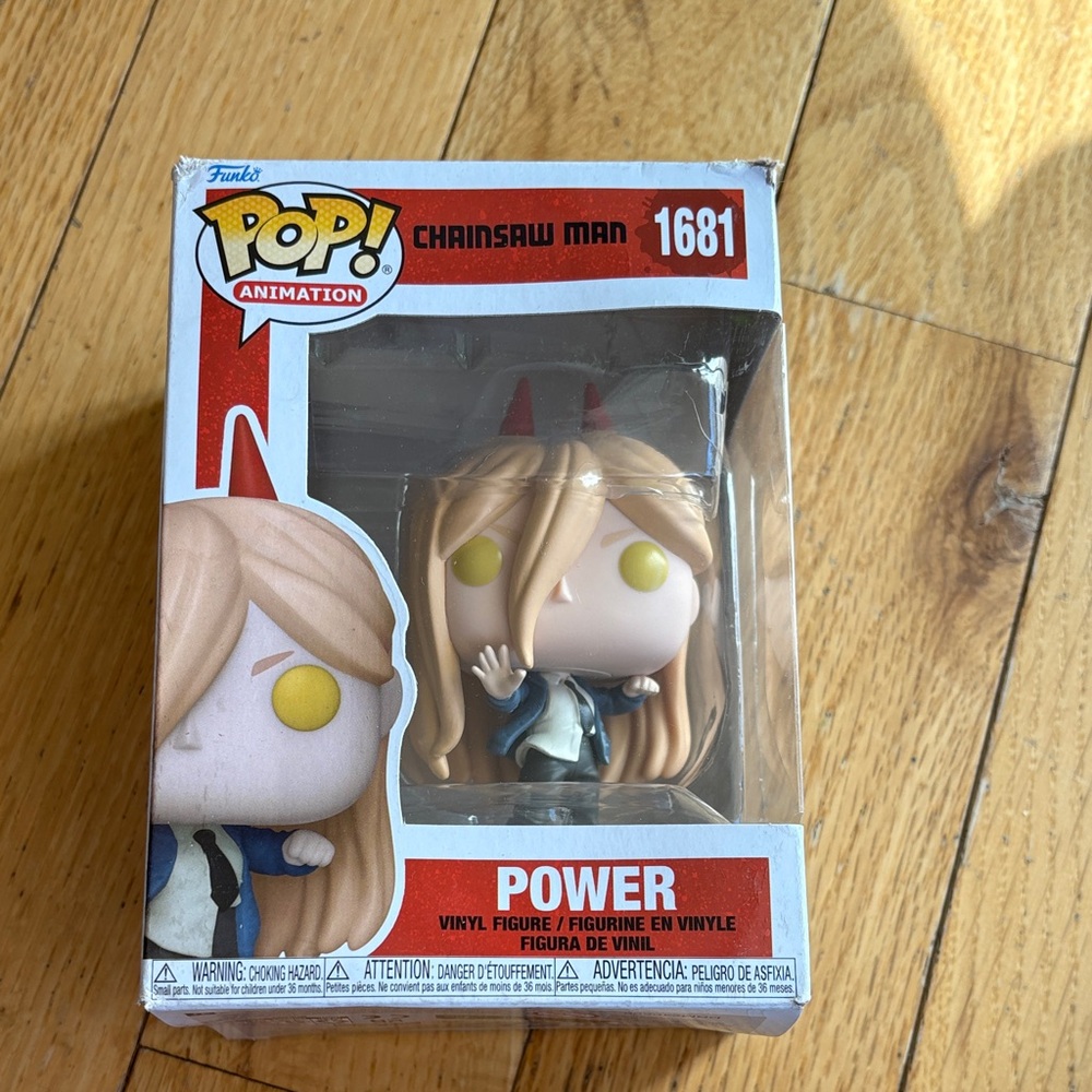 Funko Pop Animation Chainsaw Man Power Figure